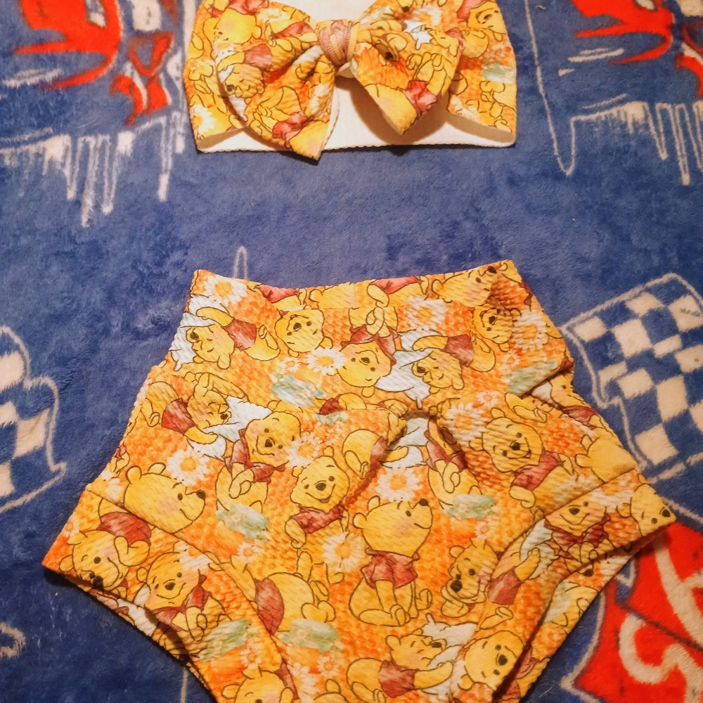 Bow & Bummie Set 6-9m